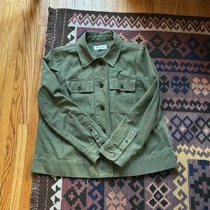Madewell Olive Green Chore Coat